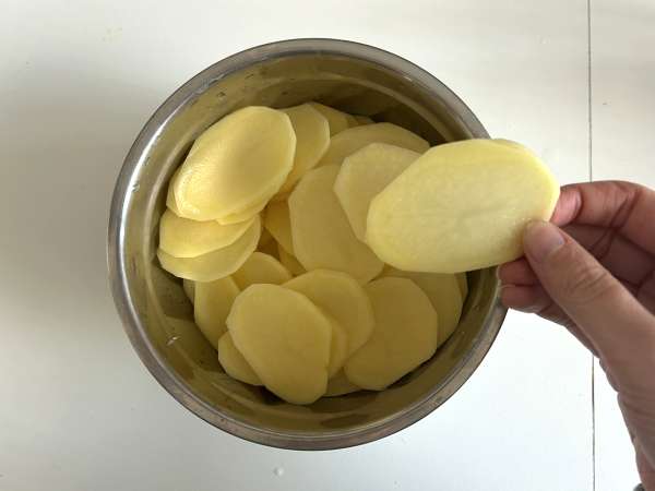 Potato and mushroom gratin - Preparation step 7