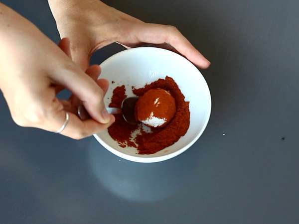 Cheese ball appetizers - Preparation step 3