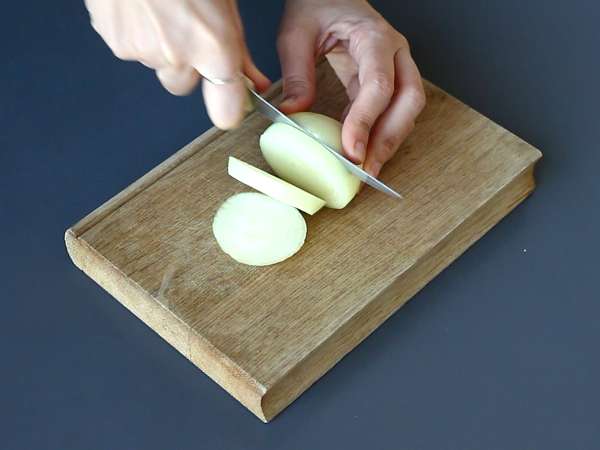 Onion tartlets tatin - Preparation step 1