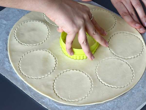 Onion tartlets tatin - Preparation step 5