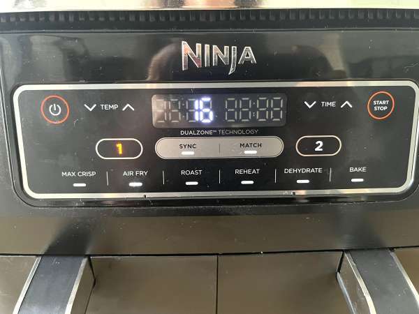 Air Fryer roasted chickpeas - Preparation step 3