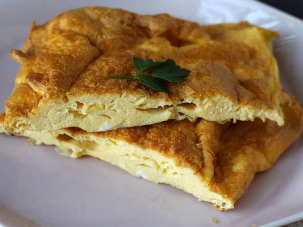 Frittata with Air Fryer, a light recipe that won't dirty your frying pan! - Preparation step 4