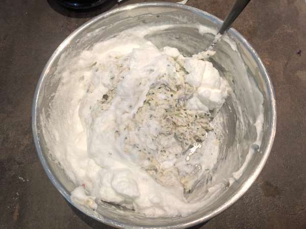 West Indian cod acras - Preparation step 4