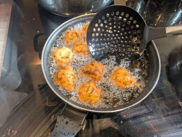 West Indian cod acras - Preparation step 5