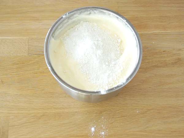 Nutella roll cake - Preparation step 2