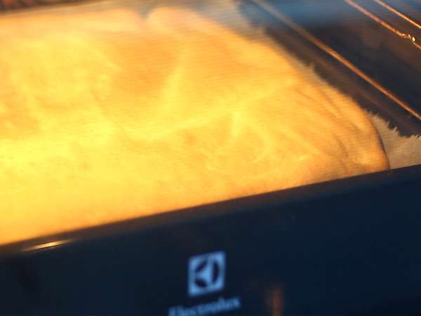 Nutella roll cake - Preparation step 3