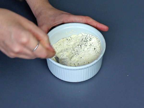 Super-simple red fruit protein cake - Preparation step 1