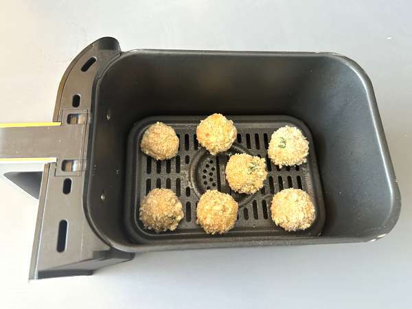 Crispy tuna fritters with Air Fryer: an irresistible aperitif! - Preparation step 6
