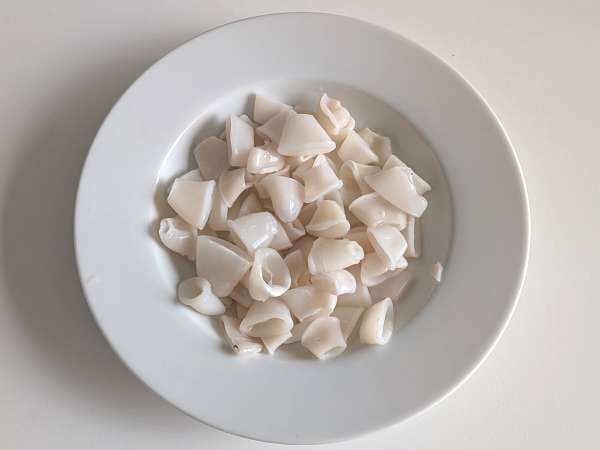 Squid sauce: a perfect pasta sauce - Preparation step 1