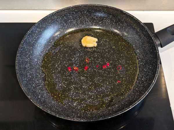 Squid sauce: a perfect pasta sauce - Preparation step 3
