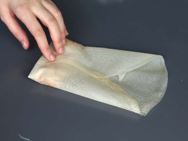 Shrimp spring rolls cooked in Air fryer - Preparation step 7