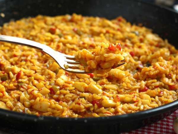 Squid rice - Preparation step 6