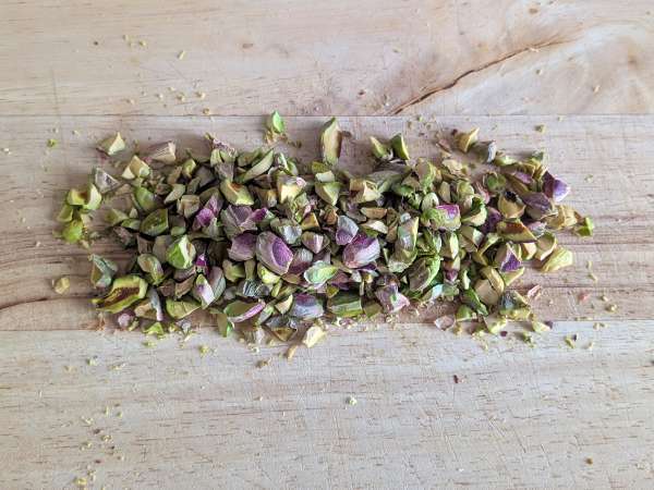 Salmon, burrata and pistachio lasagne - Preparation step 3