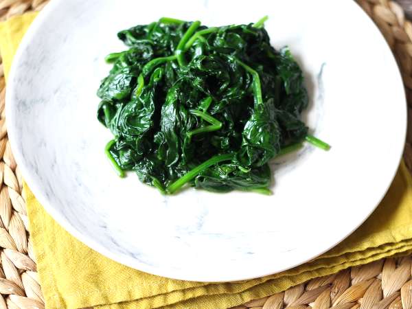 Pan-fried spinach, the tasty and easy-to-prepare side dish - Preparation step 4