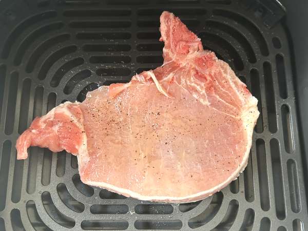How do I cook a pork chop in the Airfryer? - Preparation step 2