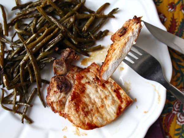 How do I cook a pork chop in the Airfryer? - Preparation step 6