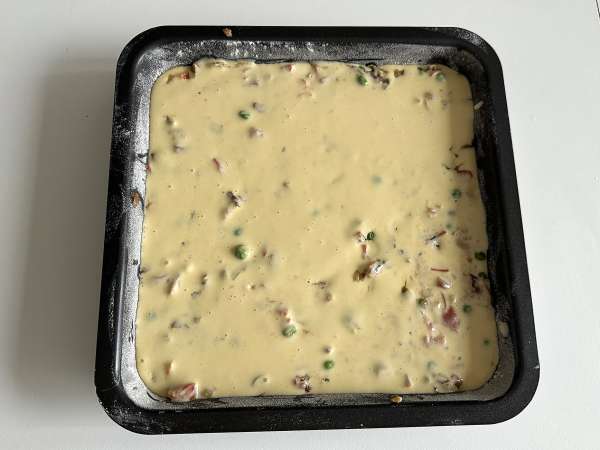 Sardine cake: a simple, moist and tasty recipe - Preparation step 9