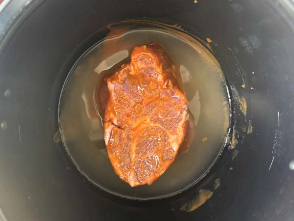 Pulled pork in the Cookeo - Preparation step 3
