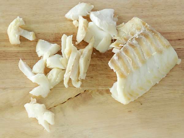 Portuguese-style cod fritters - Preparation step 4
