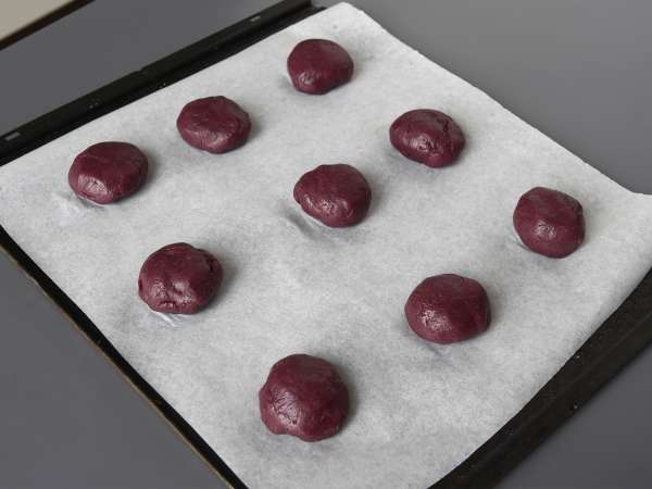 Mochi cookies with ube - Preparation step 10