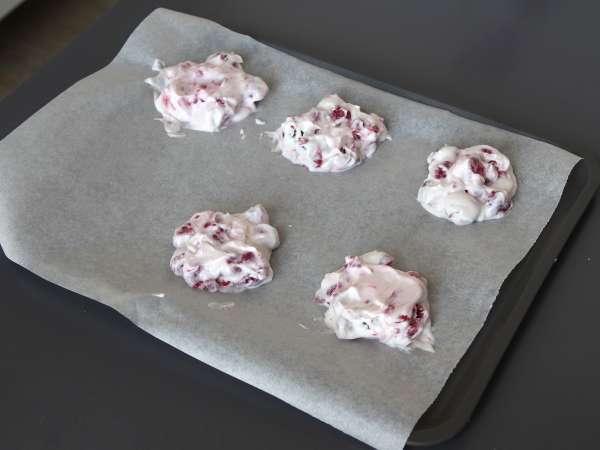Skyr, raspberry and chocolate ice creams. The healthy snack for sunny days! - Preparation step 2