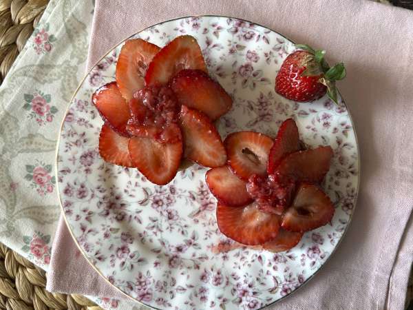 Strawberry shortcake, the American strawberry-cream shortcake that never fails - Preparation step 8