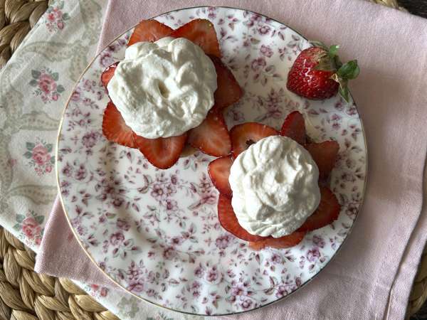 Strawberry shortcake, the American strawberry-cream shortcake that never fails - Preparation step 9
