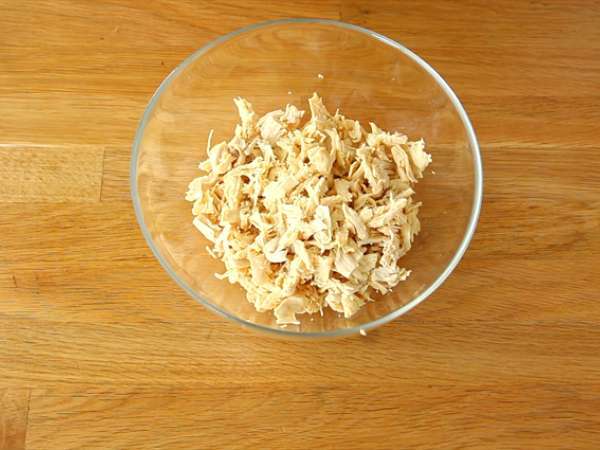 Salpicão - Brazilian salad - Preparation step 4