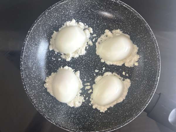 Crispy feta eggs: the ultra-simple, on-trend recipe - Preparation step 5