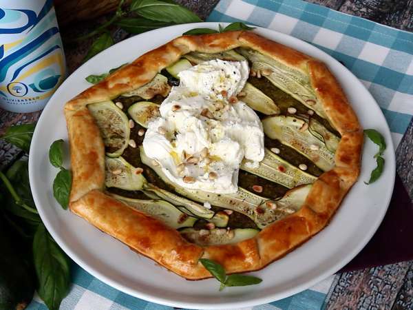 Pesto and zucchini tart: an easy recipe that smells like summer! - Preparation step 7