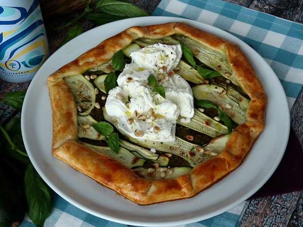 Pesto and zucchini tart: an easy recipe that smells like summer! - Preparation step 8