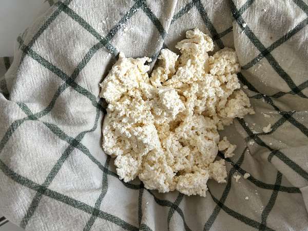 Homemade cottage cheese with just two ingredients! - Preparation step 5
