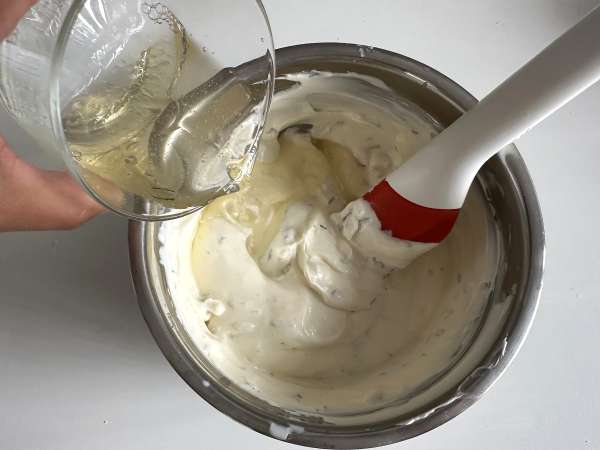 No-bake surimi terrine: an easy cold appetizer perfect for summer - Preparation step 6