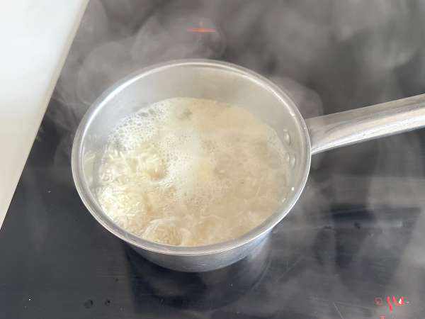 Easy lemon rice with fresh herbs, perfect with fish - Preparation step 3