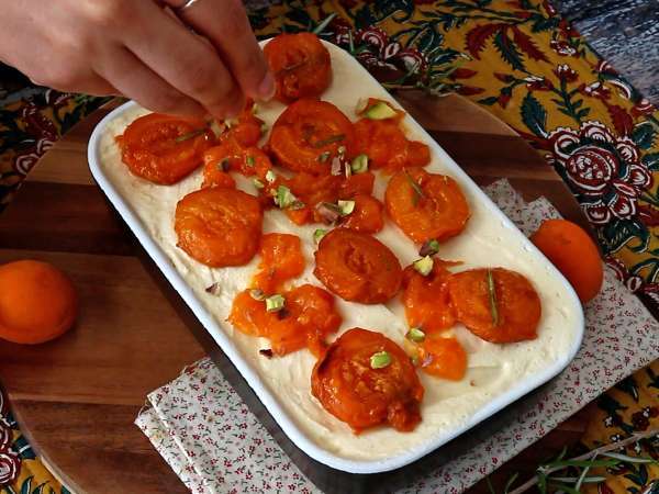 Roasted apricot tiramisu for summer - Preparation step 11