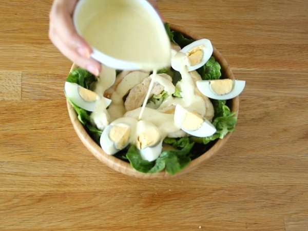Homemade Caesar sauce - Preparation step 4