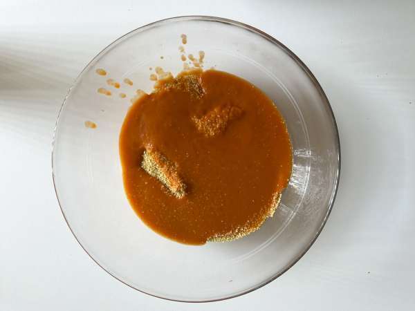 No-cook couscous salad with gazpacho - Preparation step 1
