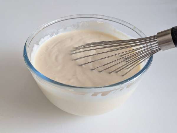 Melt-in-your-mouth apricot cheesecake - Preparation step 3