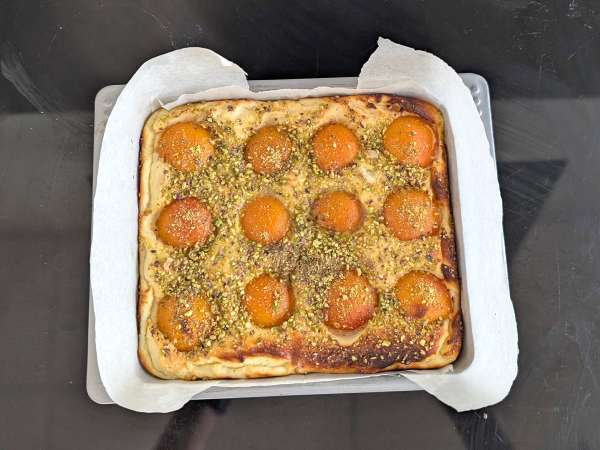 Melt-in-your-mouth apricot cheesecake - Preparation step 7