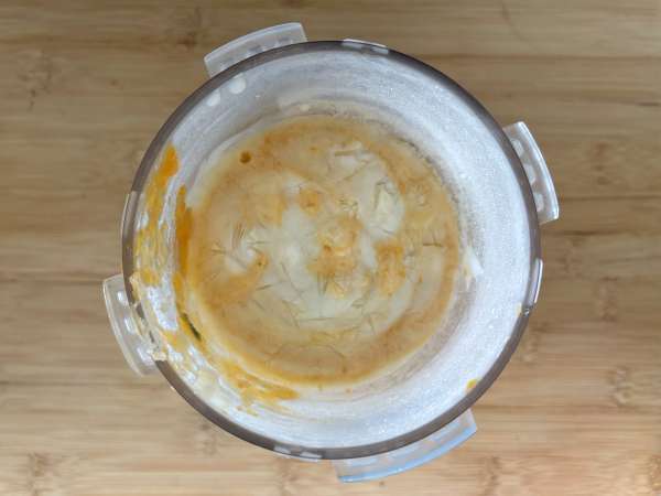 Roasted apricot ice cream made with the Ninja Creami - Preparation step 6