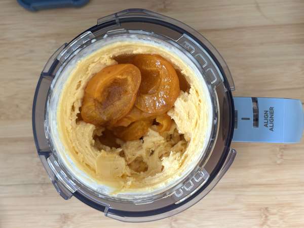 Roasted apricot ice cream made with the Ninja Creami - Preparation step 9
