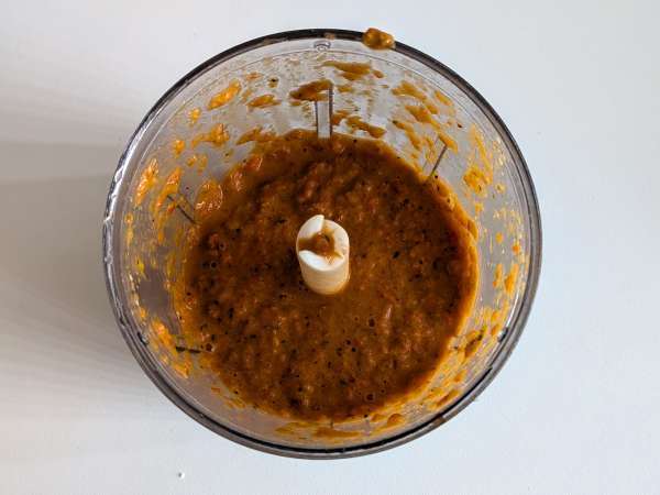 Creamy bell pepper and mint pasta - Preparation step 5