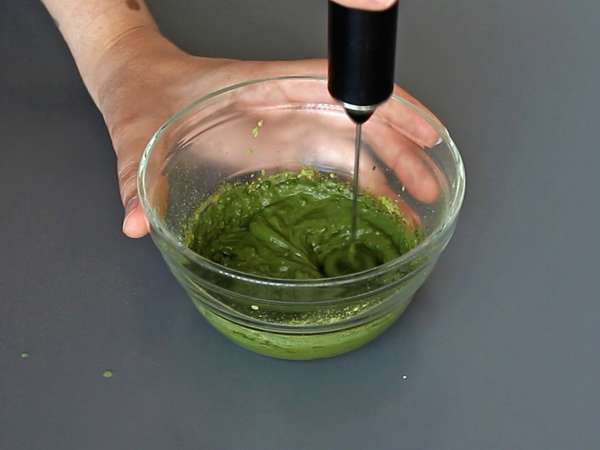 Matcha marble cake - Preparation step 1