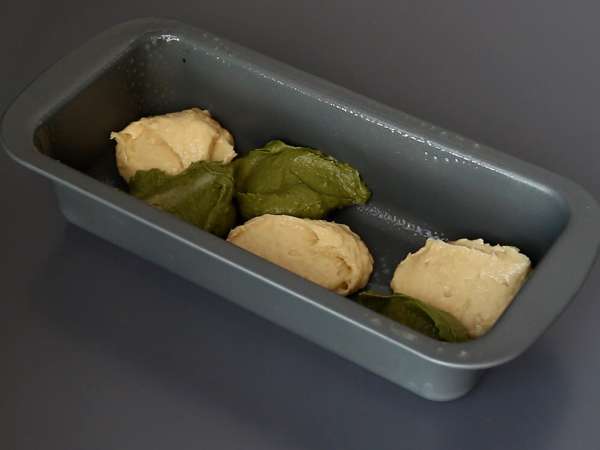 Matcha marble cake - Preparation step 7