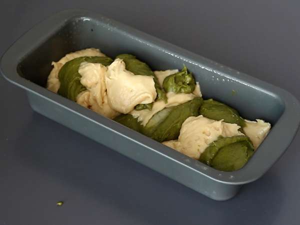 Matcha marble cake - Preparation step 8