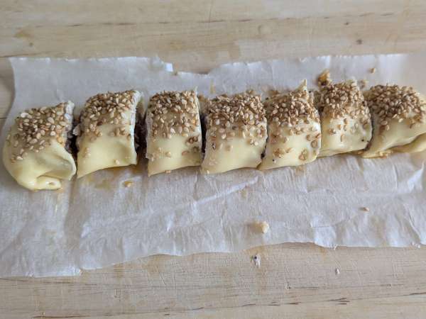 Sausage and cheese bites in an Air Fryer - Preparation step 8