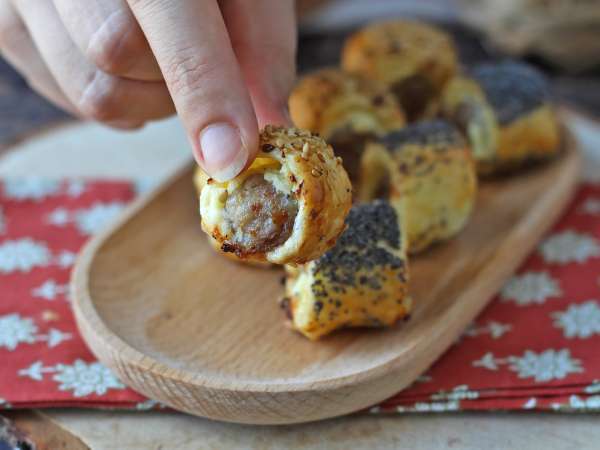 Sausage and cheese bites in an Air Fryer - Preparation step 10