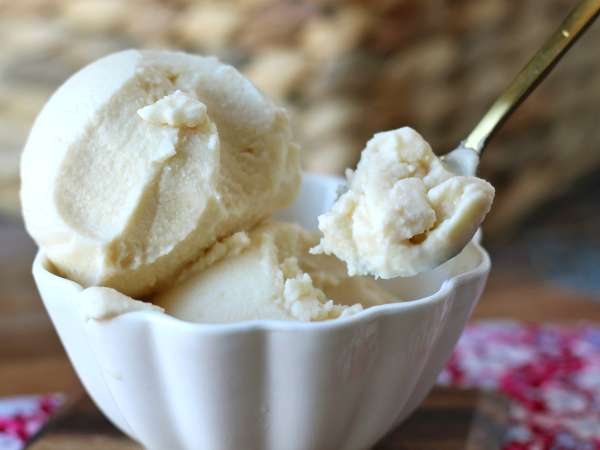Vanilla ice cream with the Ninja Creami - Preparation step 6