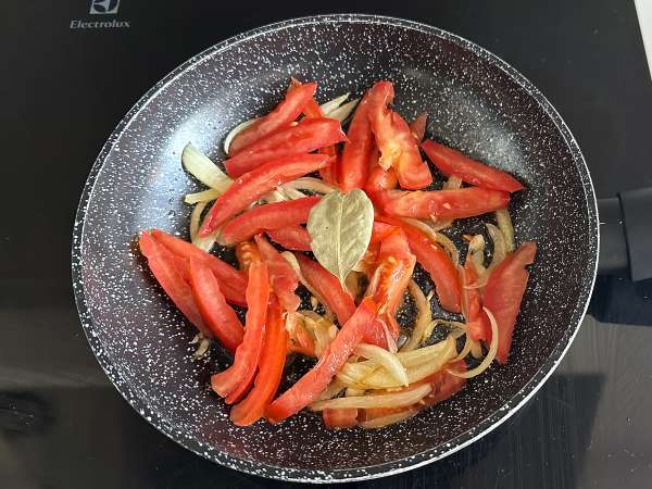Canned sardines in Escabèche-style sauce - Preparation step 3