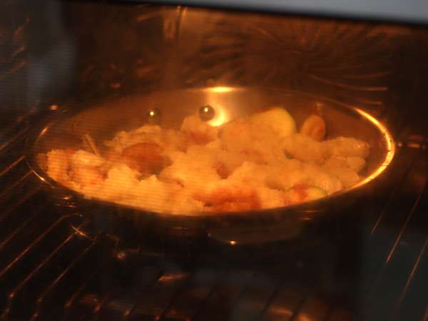 Quick recipe for zucchini and mozzarella gnocchi gratin - Preparation step 5